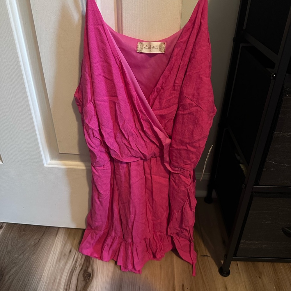 Altar'd State Pink Jumpsuit